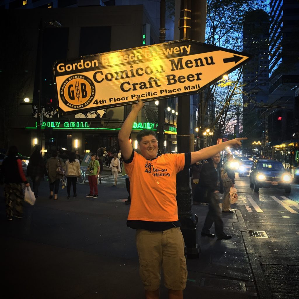 Seattle Sign Spinners at Emerald City Comicon | tacoma | Olympia | Everett.jpg