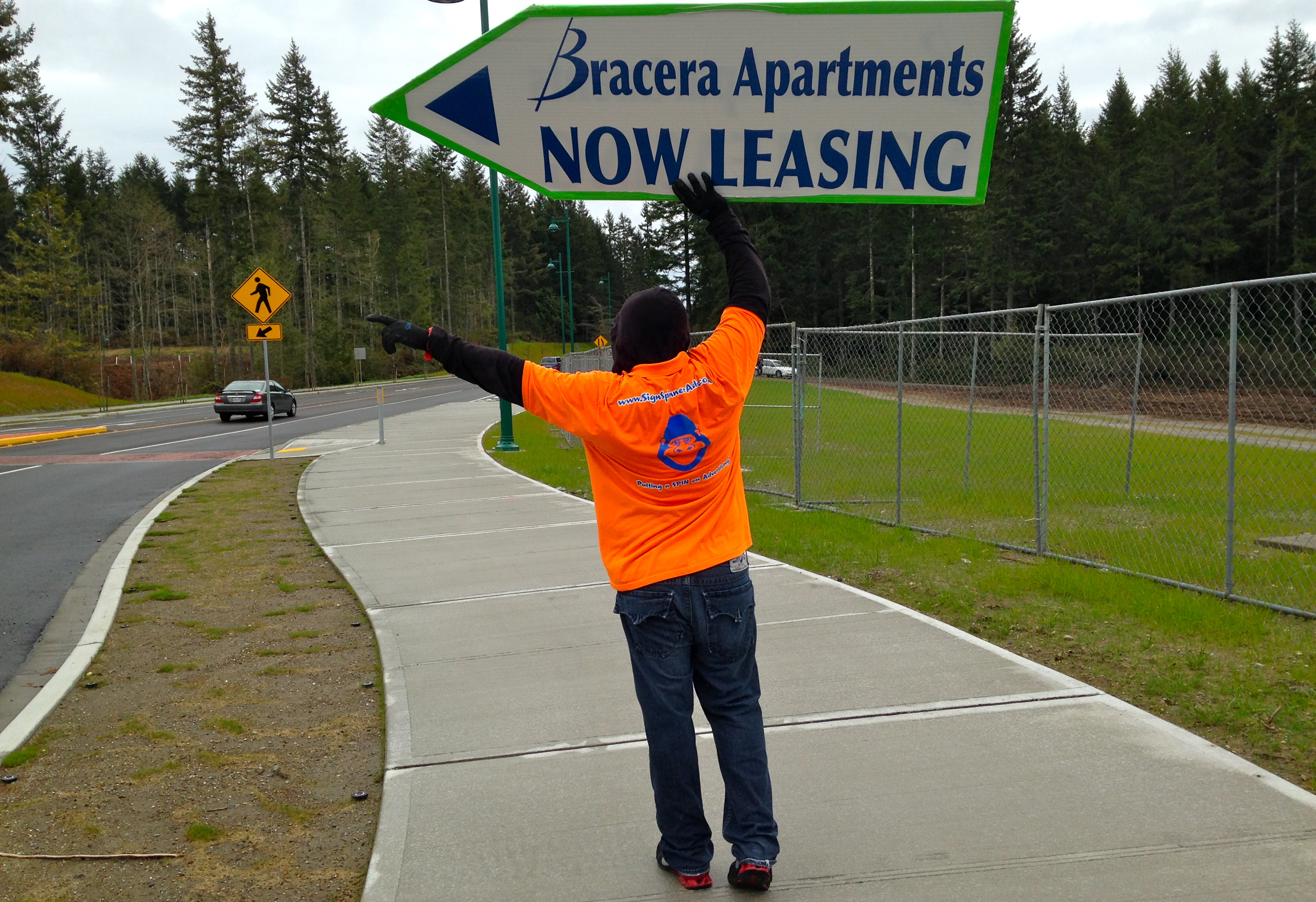 Best Sign Spinner and Sign Spinners in Seattle | Tacoma | Portland | Los Angeles | Bellevue | LA  .JPG