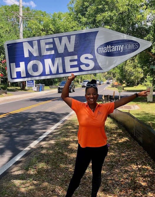 Sign Spinners for Mattamy Homes Florida