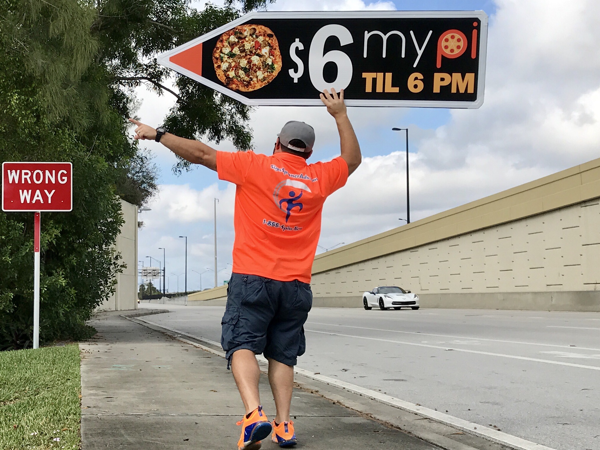 Sign Spinners MyPi Pizza Fort Lauderdale FL