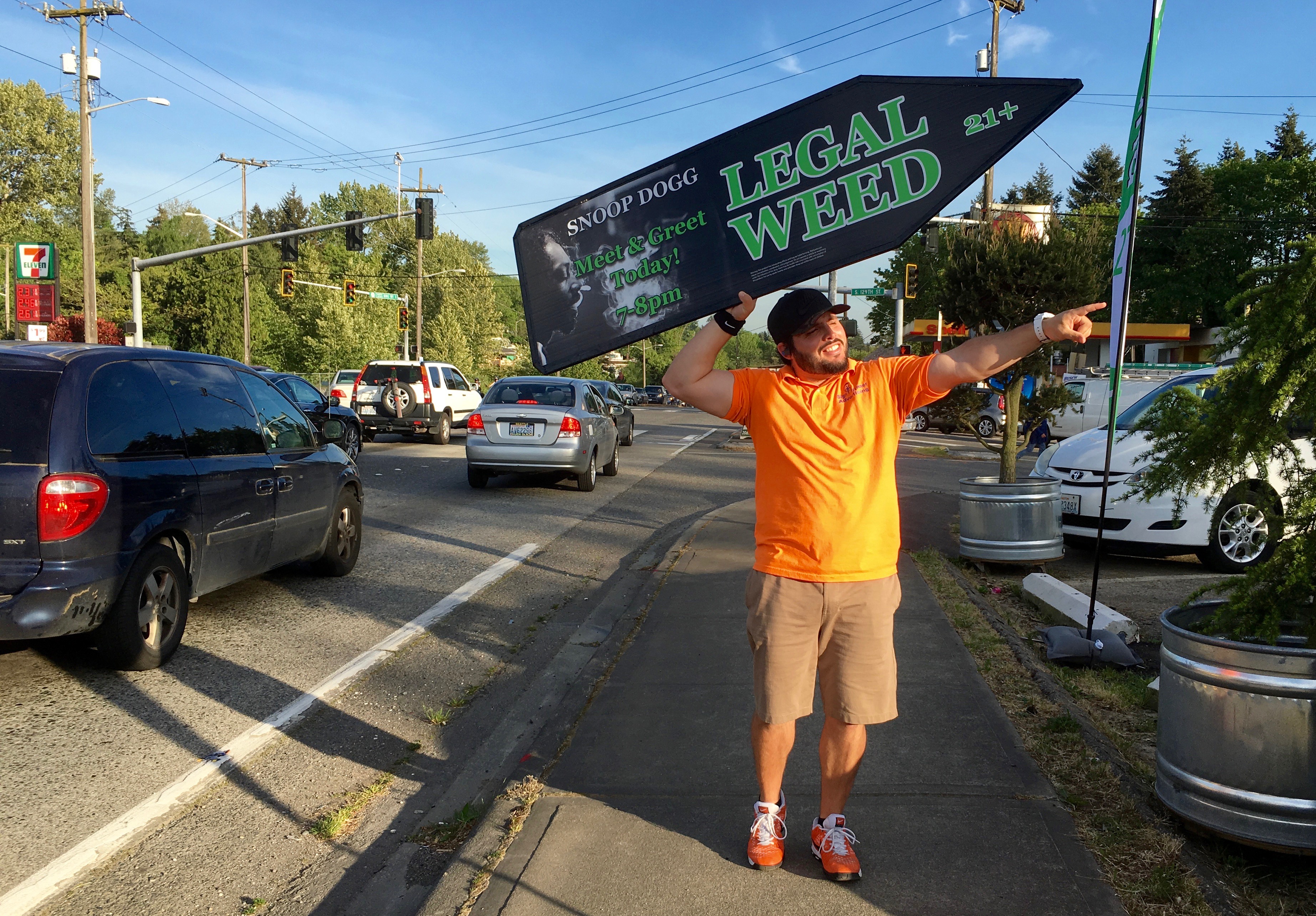 Sign Spinners for Seattle