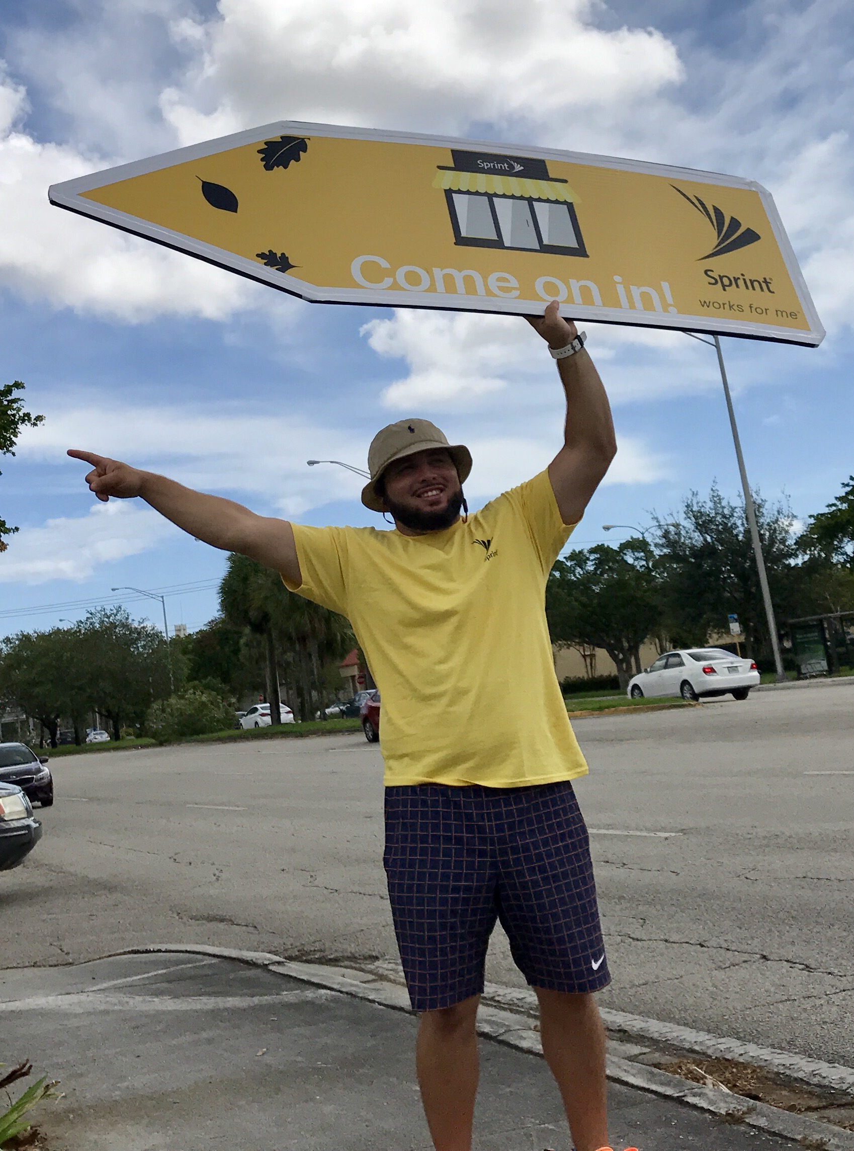 Sign Spinners | Sprint Wireless Naples Florida