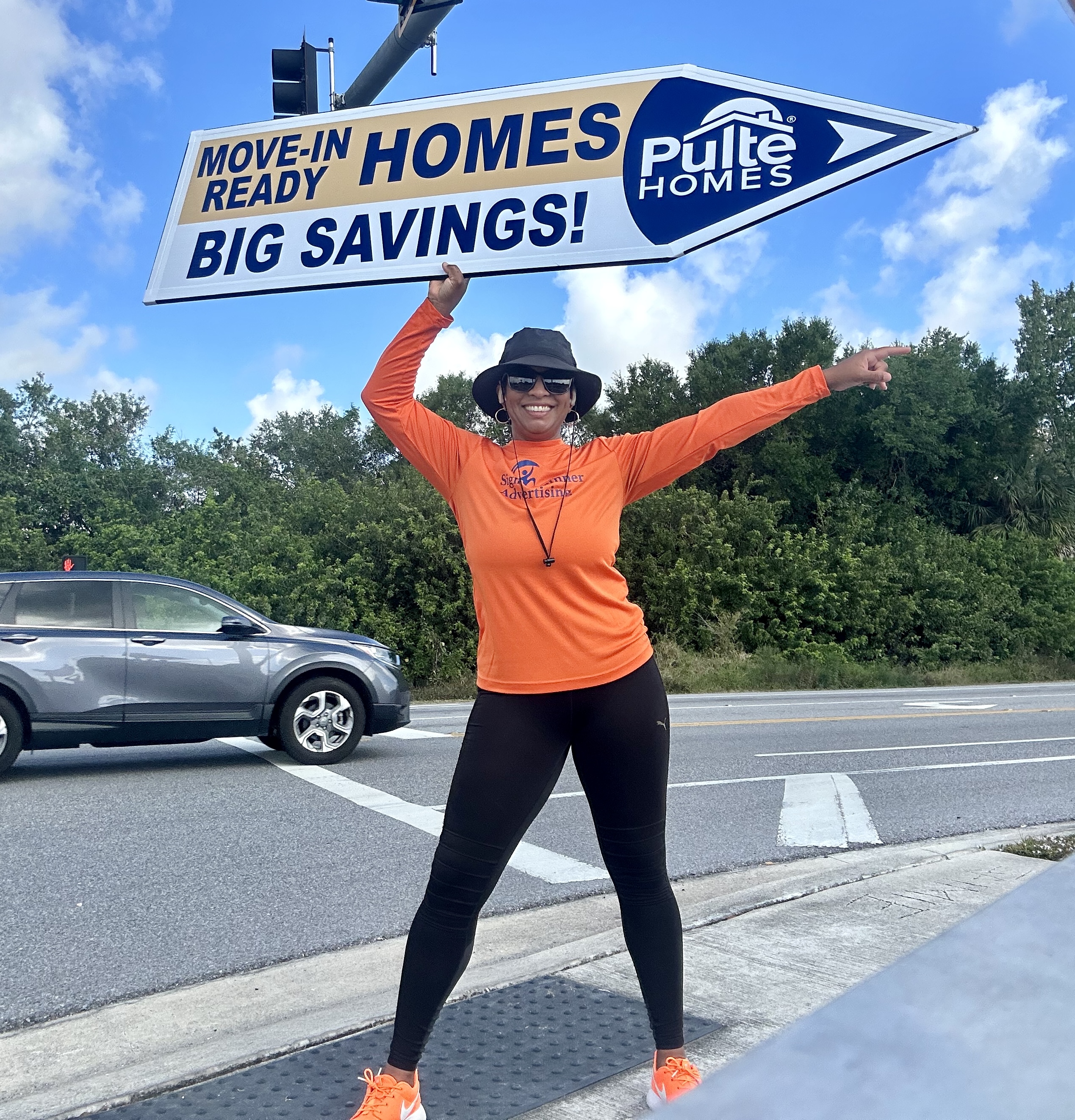 Sign Spinners for Pulte Homes in Florida
