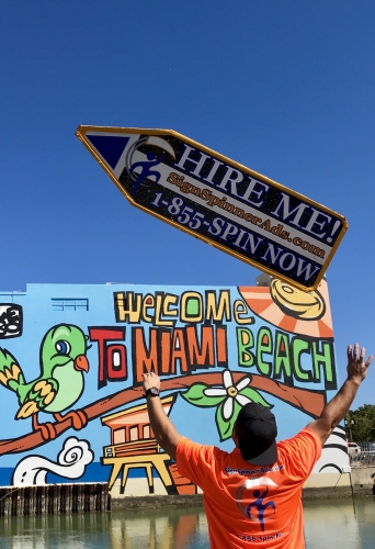 Sign Spinners in North Miami Beach