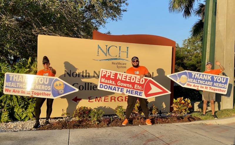 Sign Spinners NCH Naples