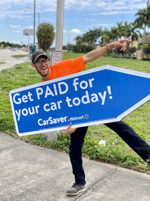 Sign Spinners for Walmart Florida