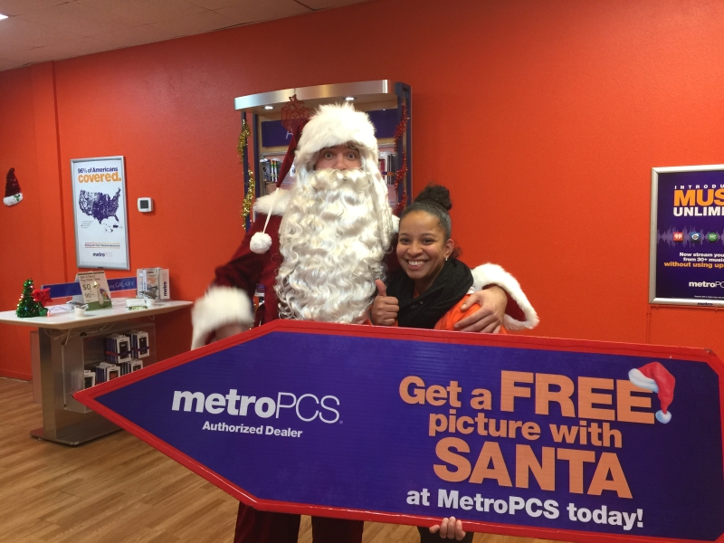 Sign Spinners for Metro PCS Florida