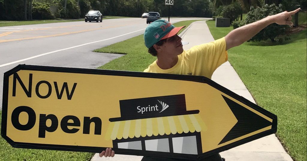 Sign Spinners: The Unsung Heroes of Wireless Cell Phone Companies in Florida