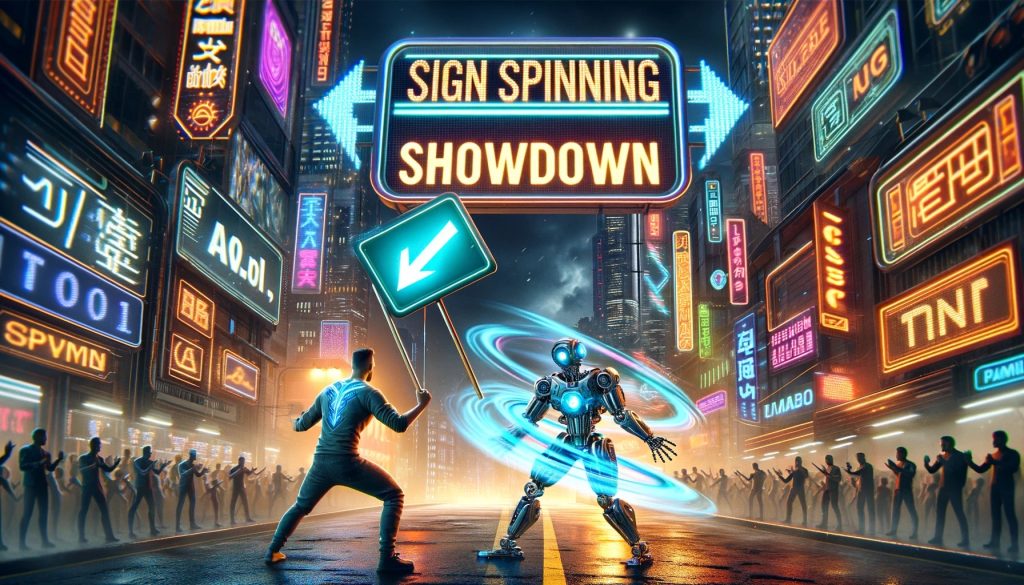 How AI Might Spin the Sign Spinner Industry on Its Head